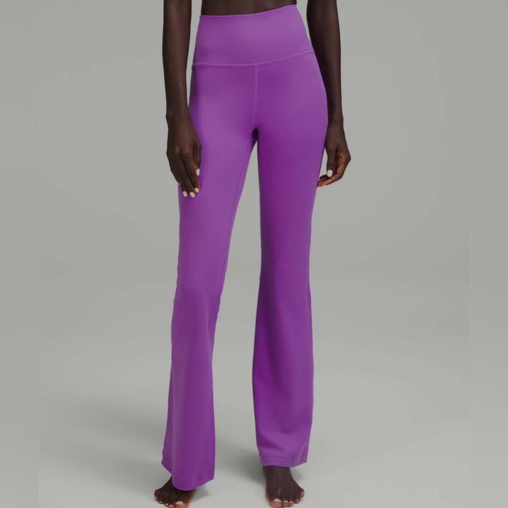 Lululemon Groove Super High Rise Flared Nulu Pant